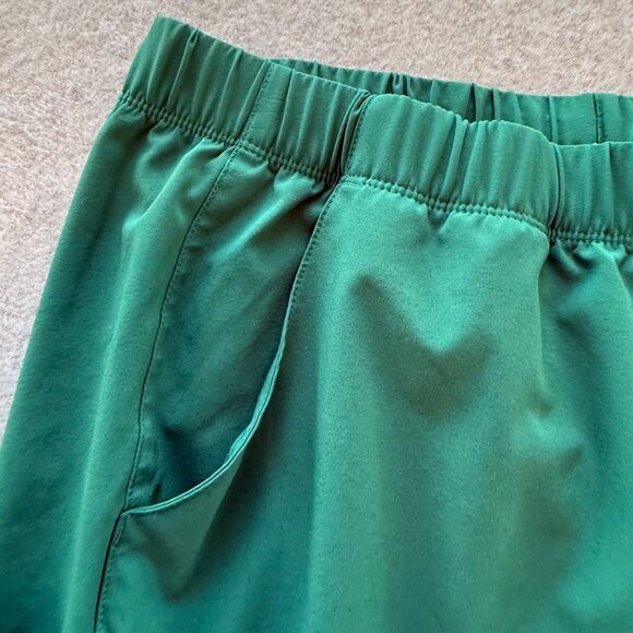 Epic Unisex Green Scrub Pants MD Elastic Waist Drawstring Stretch Pockets Durabl - Picture 3 of 7